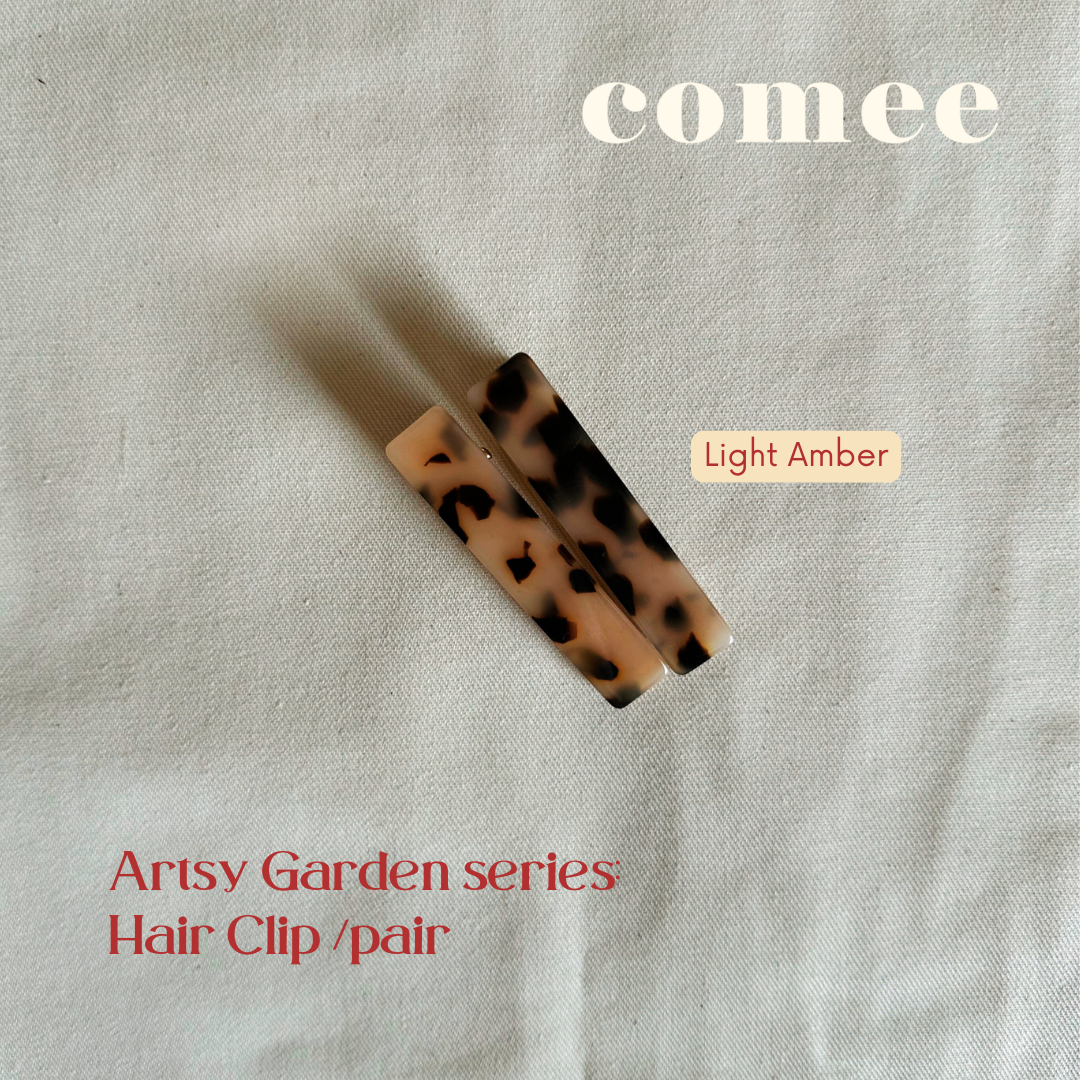 Artsy Garden series Hair Clip pair (6)