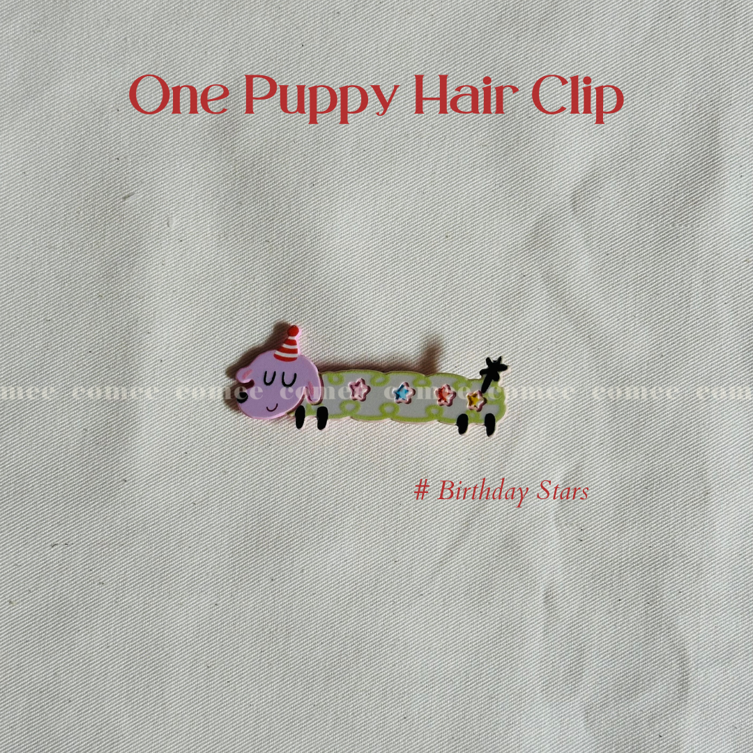 One Puppy Hair Clip (10)