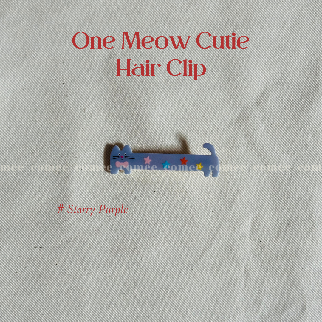 One Meow Cutie Hair Clip (5)