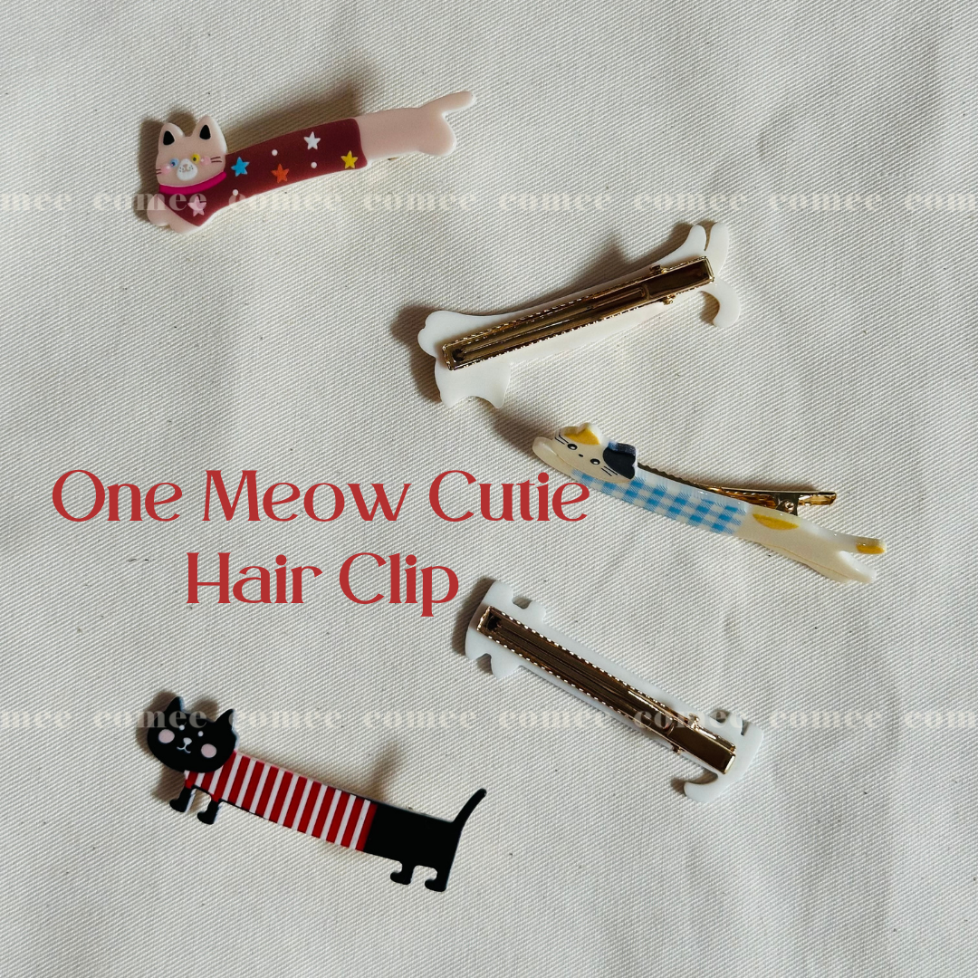 One Meow Cutie Hair Clip (1)