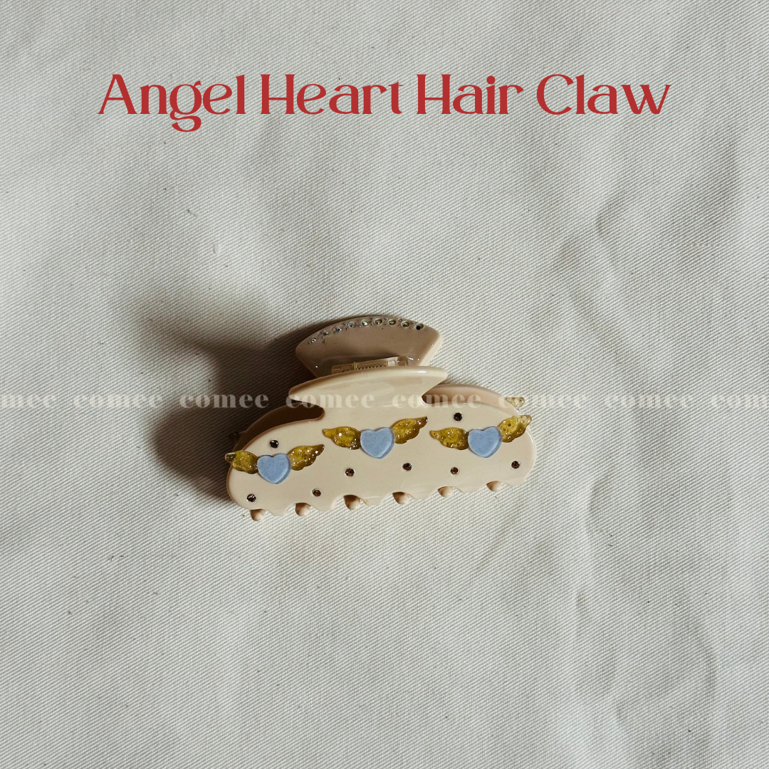 Angel Heart Hair Claw