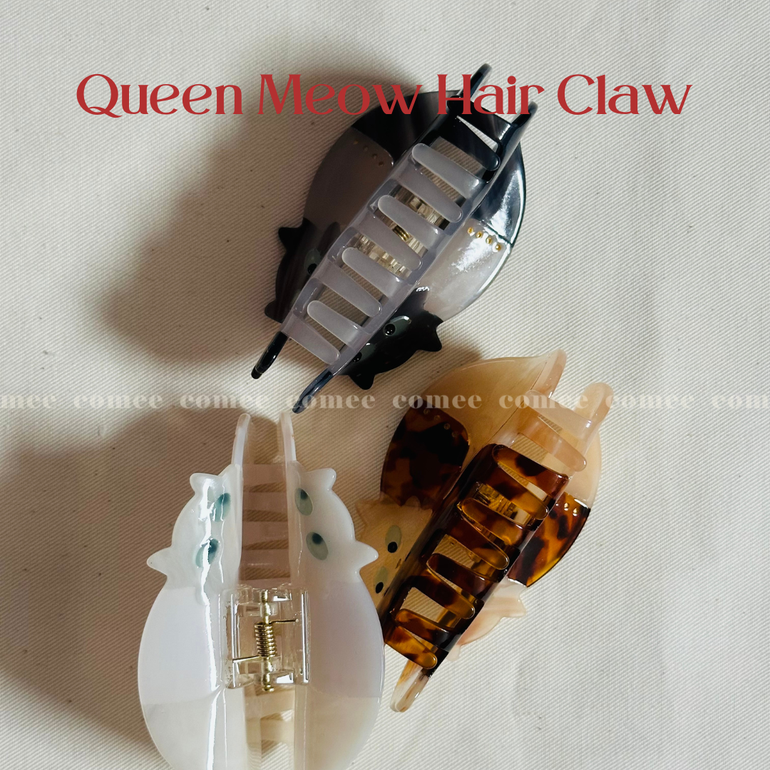 Queen Meow Hair Claw (2)