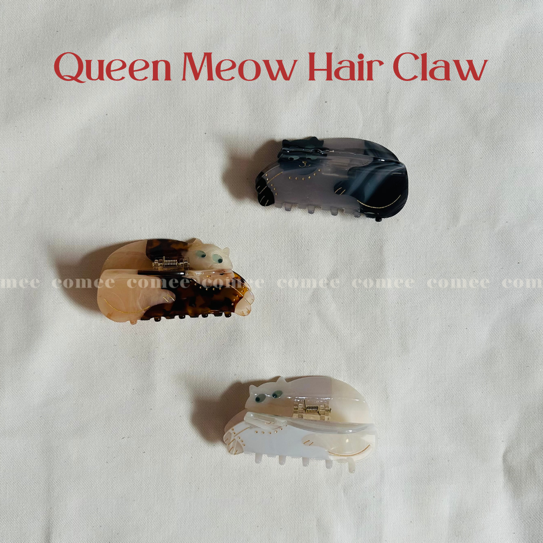 Queen Meow Hair Claw (1)