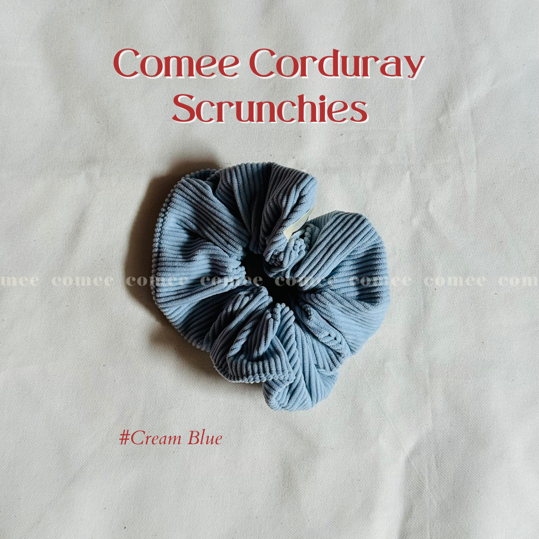 Comee Corduray Scrunchies (2)