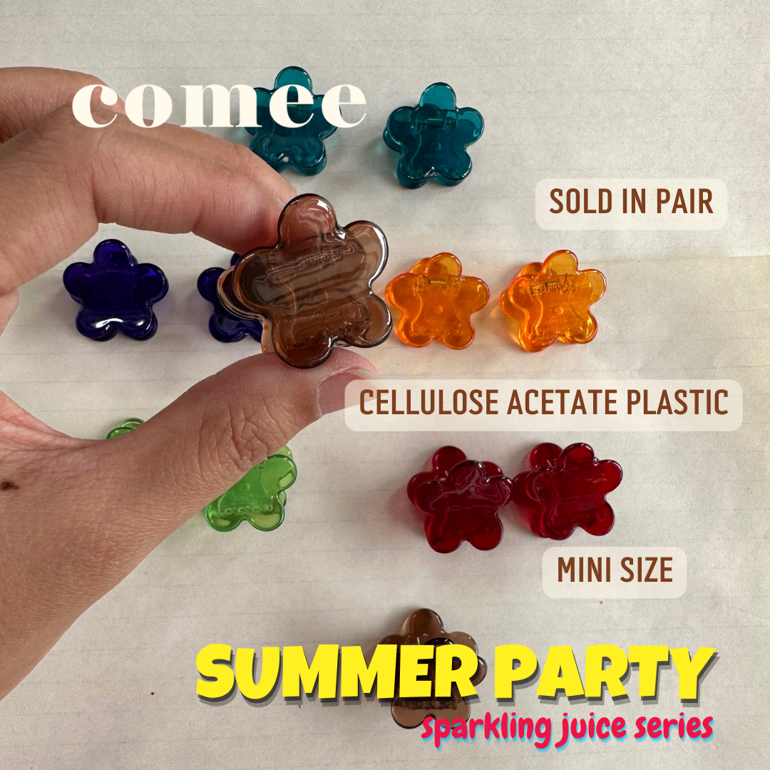 Sparkling Juice series: Flower Mini Clips