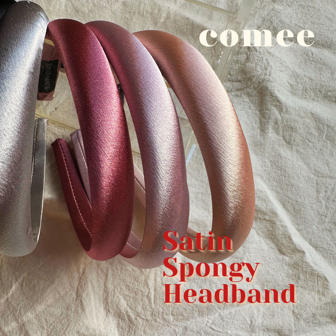 Satin Spongy Headband