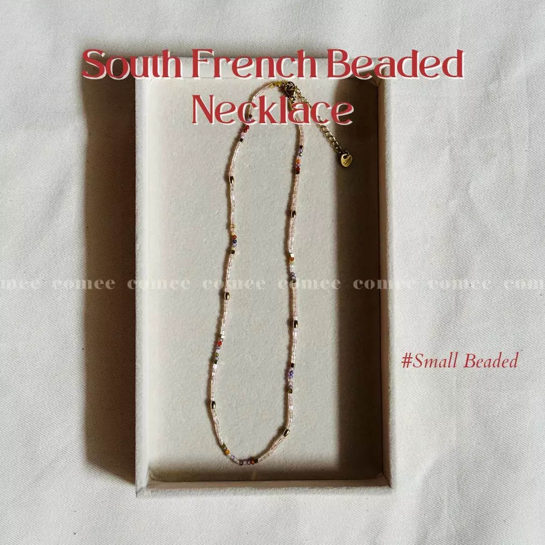 South French Beaded Necklace (1)