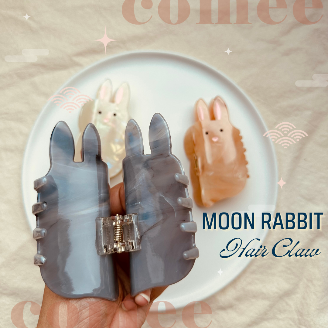 Moon Rabbit hair claw (6)