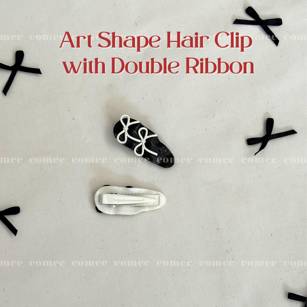 Transparent Ribbon Hair Claw  (3)