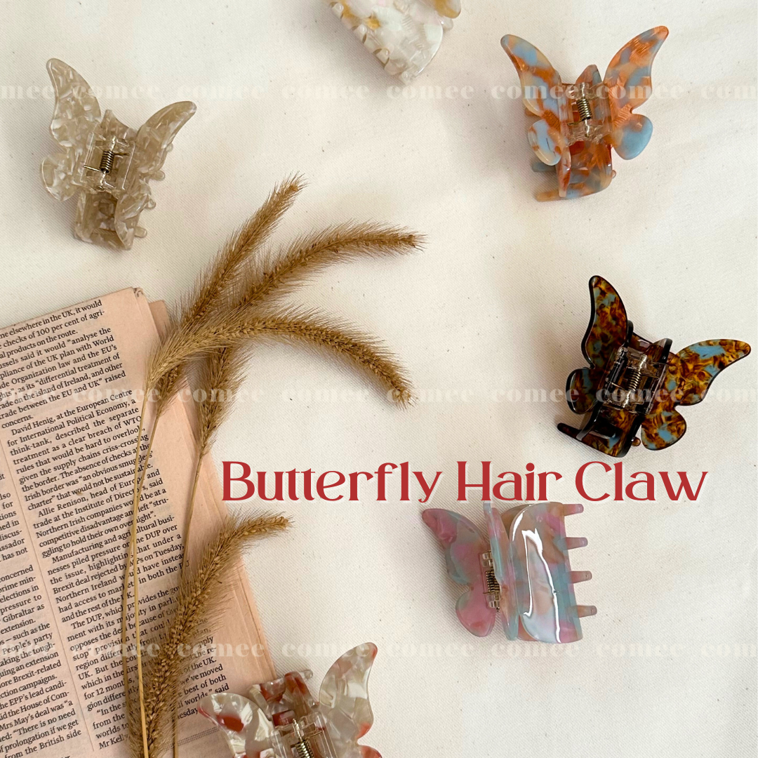 Butterfly Hair Claw (9)