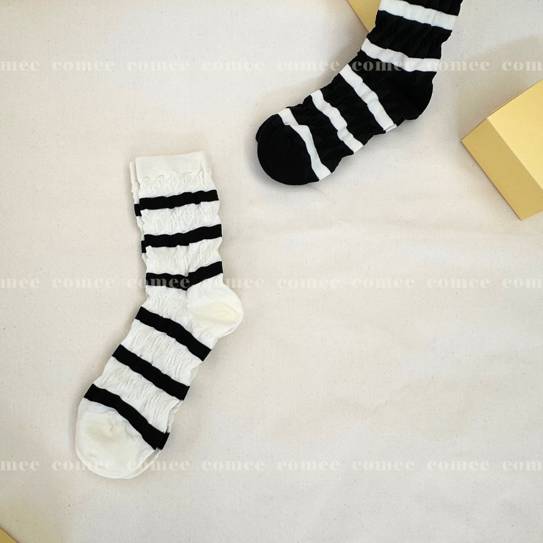 B&W Series Socks (Crew) (8)