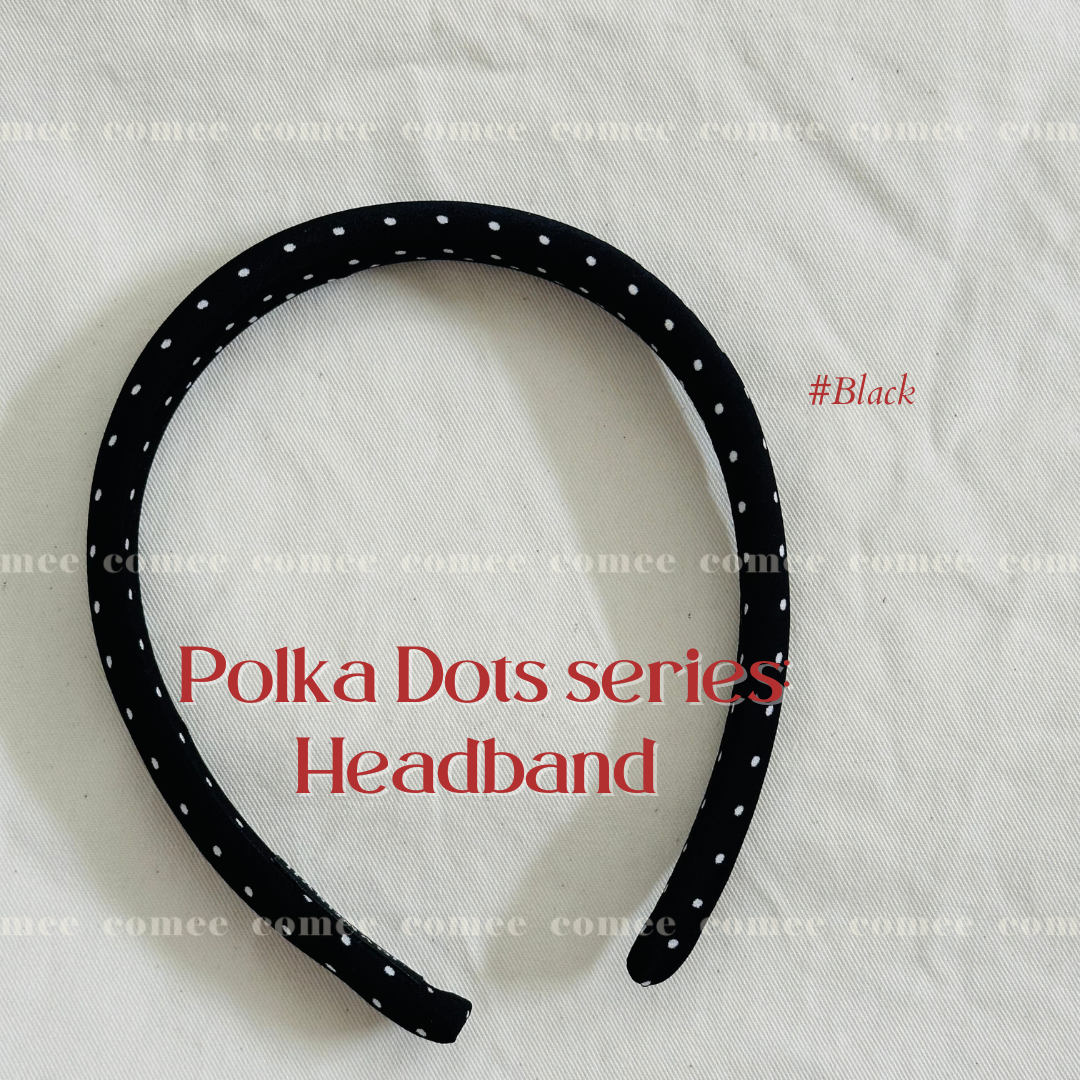 Polka Dots series Headband  (2)