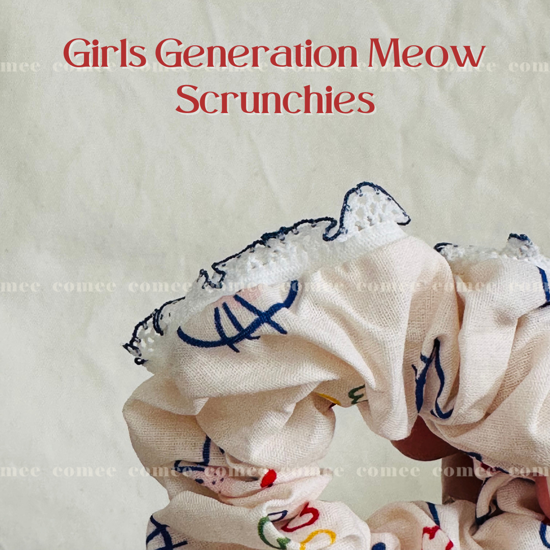 Girls Generation Meow Scrunchies (1)