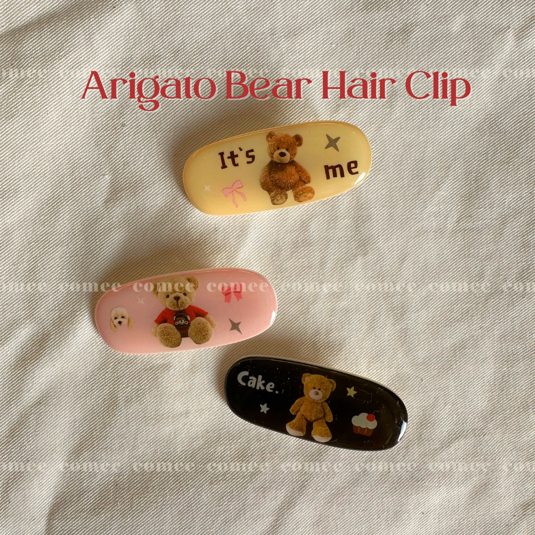 Arigato Bear Hair Clip