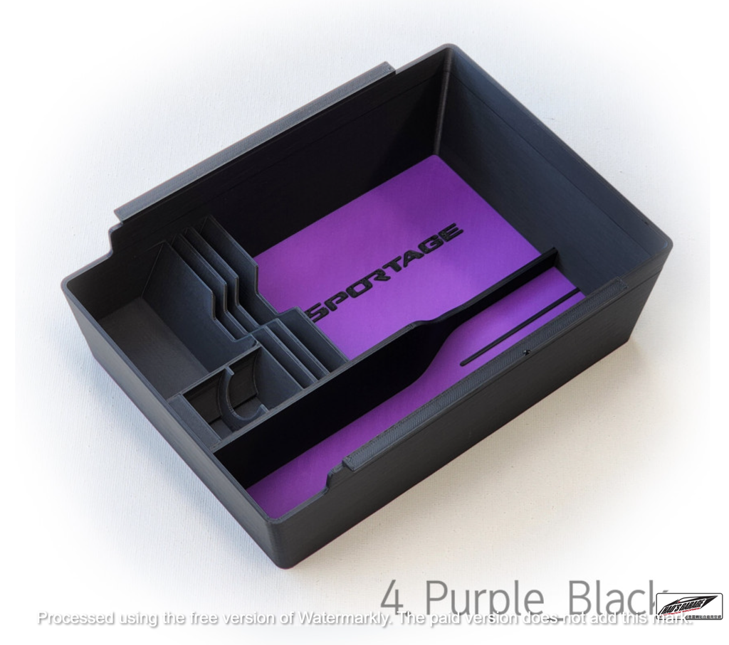 3d列印字樣款黑色紫底