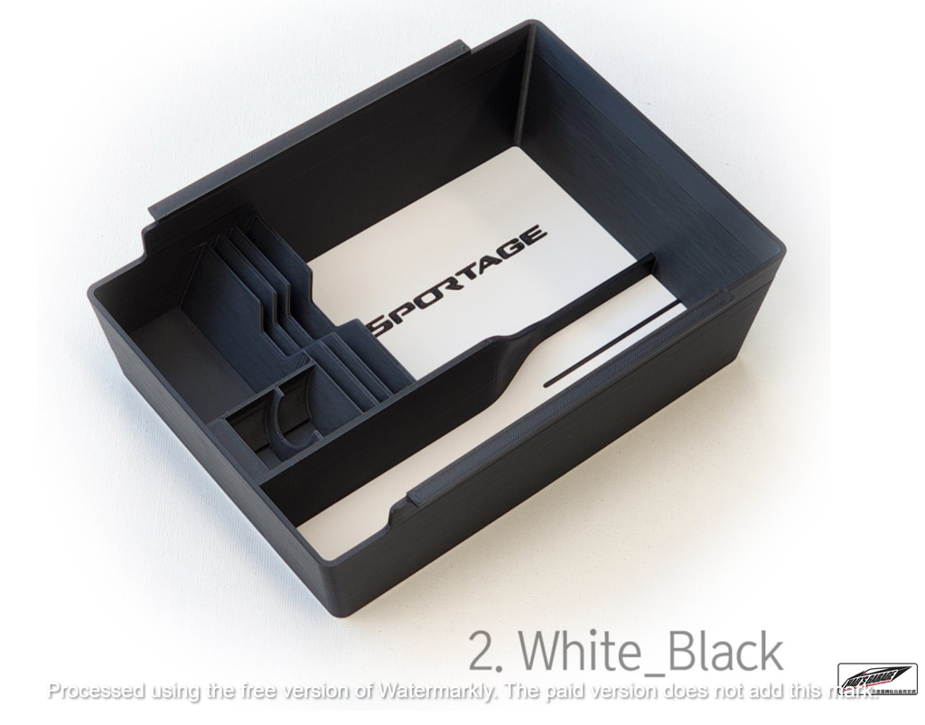 3d列印字樣款黑色白底