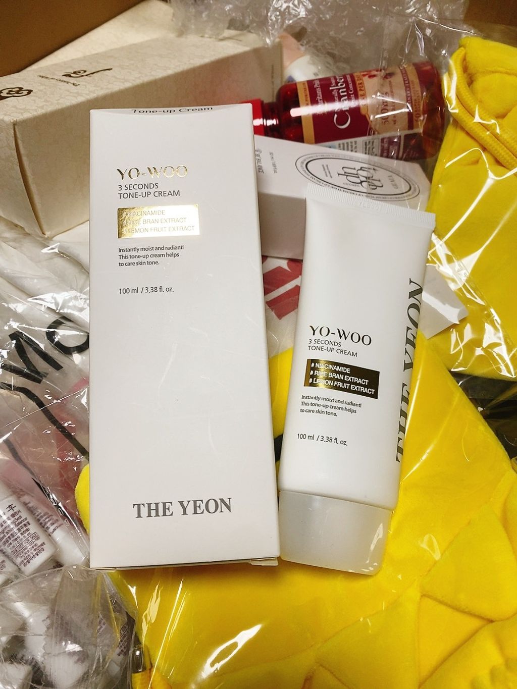 韓國 THE YEON YO-WOO 3 Seconds Tone-Up Cream