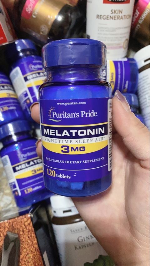 美國代購 知名大牌 Puritan‘s Pride 普利普萊 睡眠激素3MG（120錠）