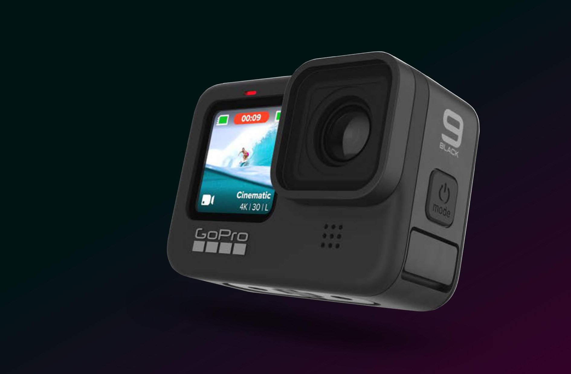 GoPro Hero 9 - Màn hình phía trước LCD màu