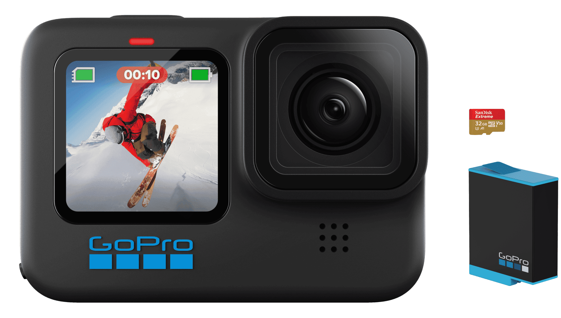 GoPro Hero 10 black có thời lượng pin lớn 1720mAh