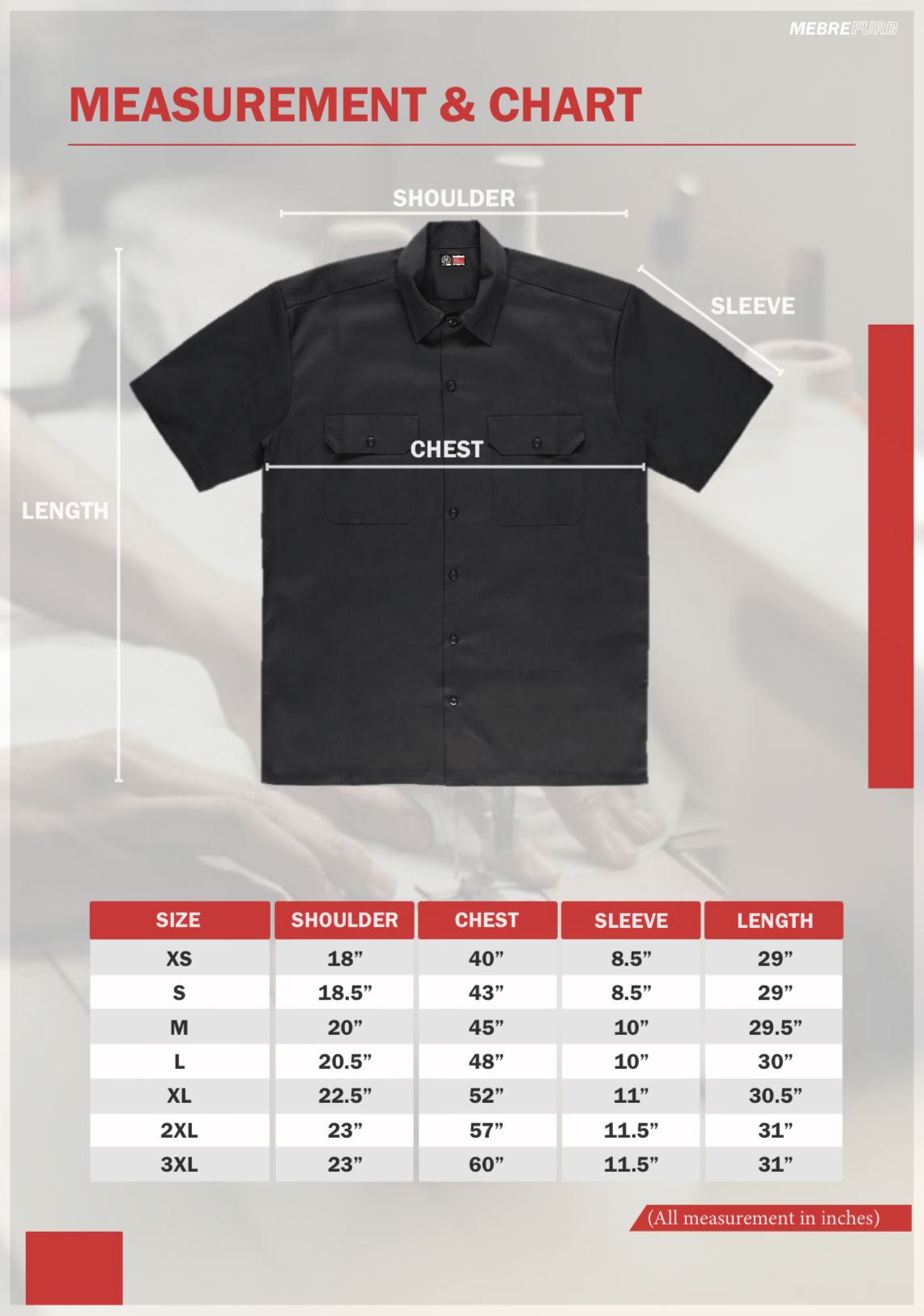 Workshirt Halfzip Black – MEBREFURB