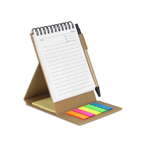 [S148] SCRIBBLE - Eco Notepad Set (Brown)