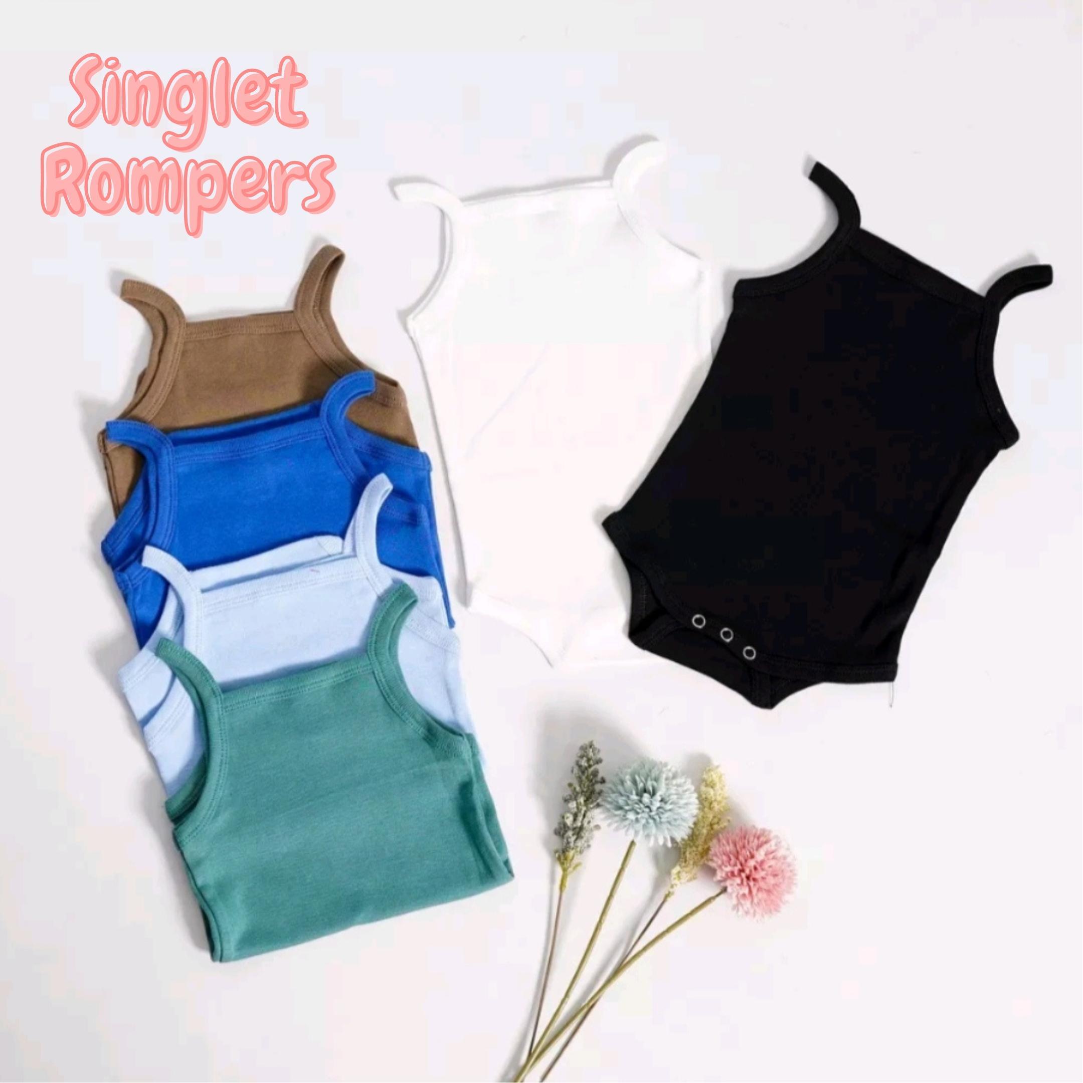 singlet baby rompers