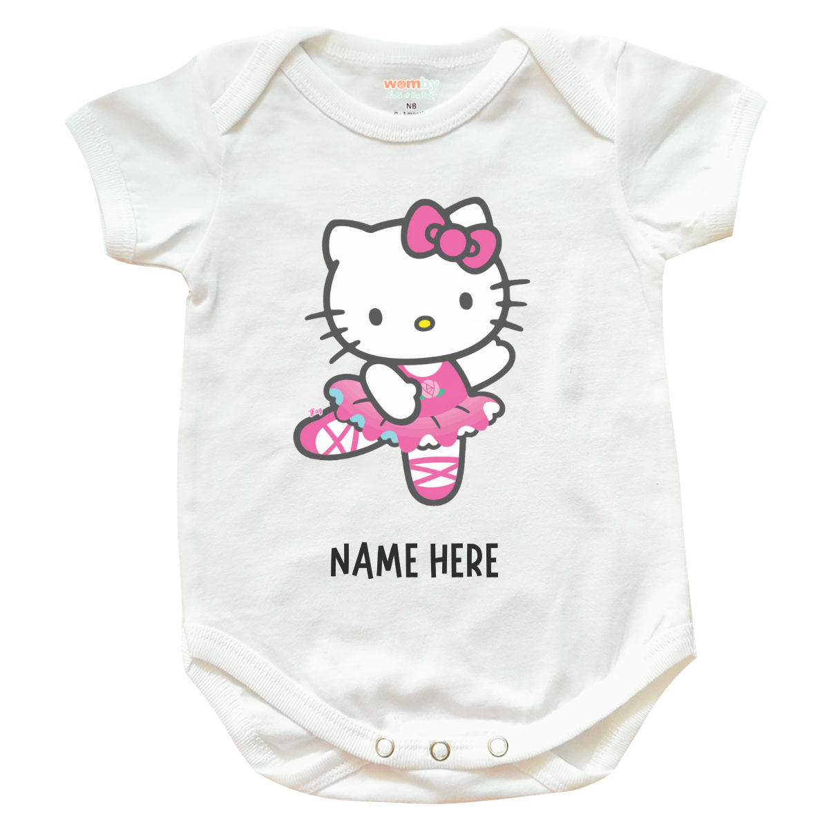 Hello Kitty Baby Rompers - White