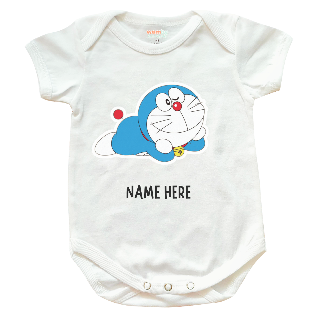 Doraemon Baby Rompers - White