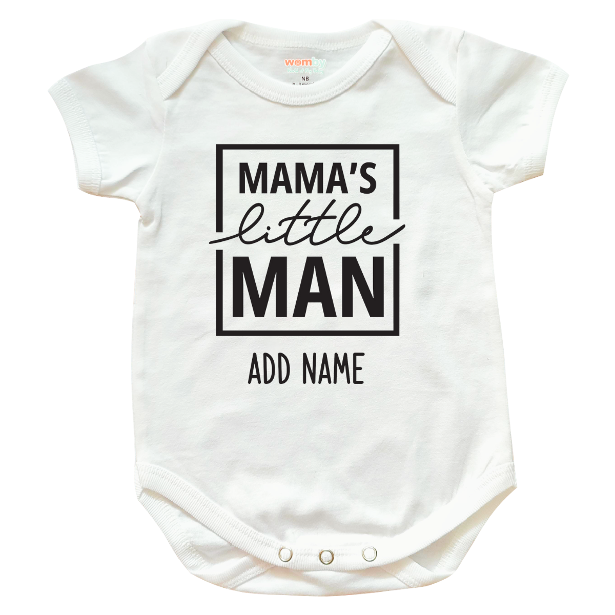 Mama's Litle Man - Baby Rompers Full Cotton
