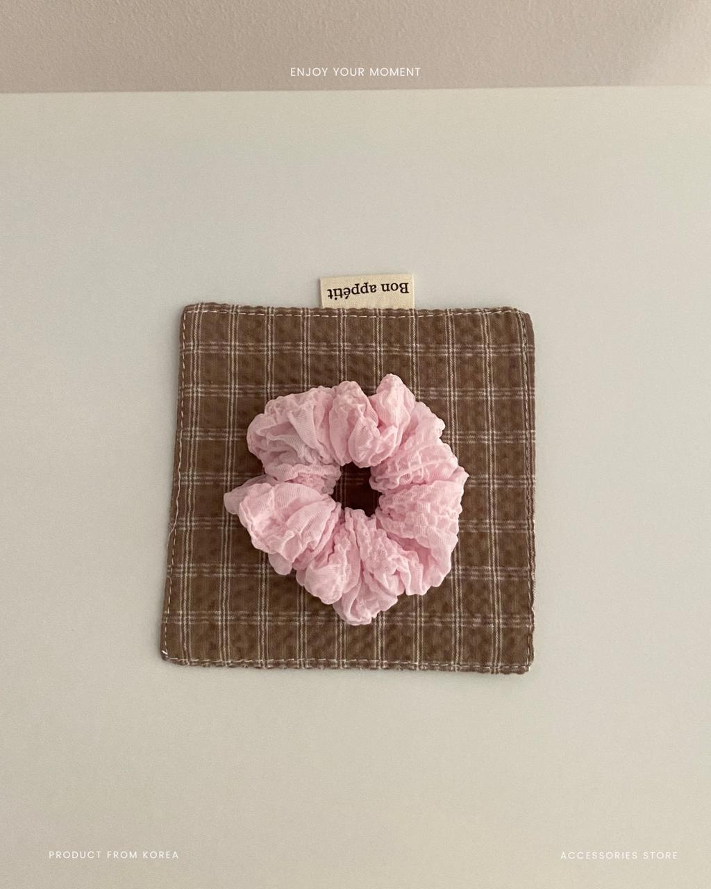 pInk- mini wrinkle hairband 4