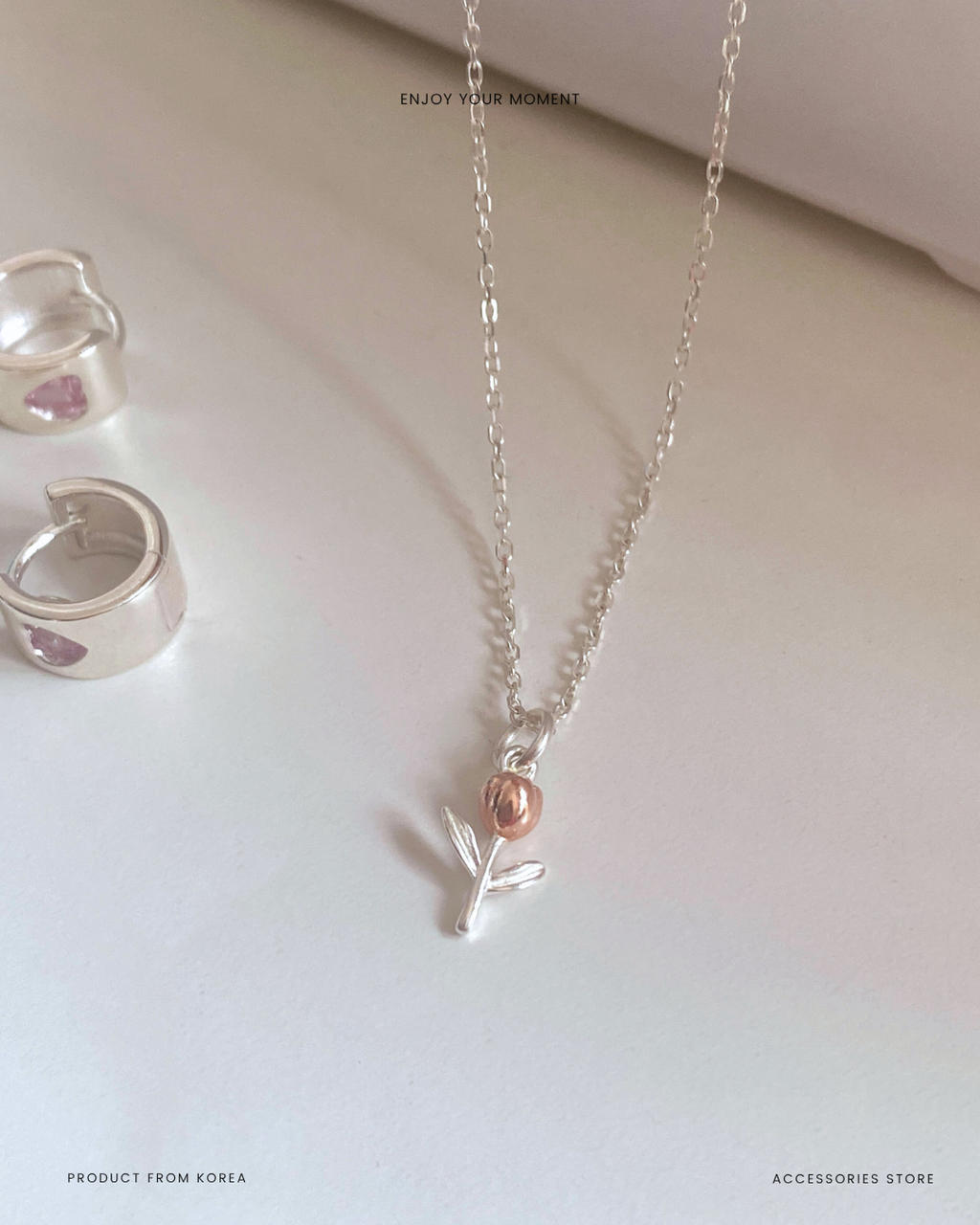 blossom pendant necklace