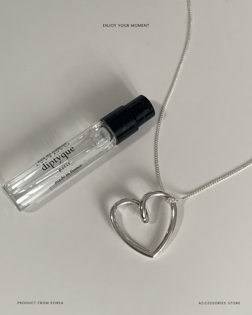 twist heart necklace (2)