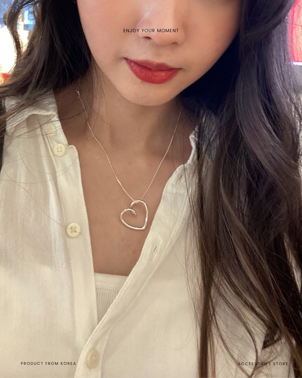 twist heart necklace (3)