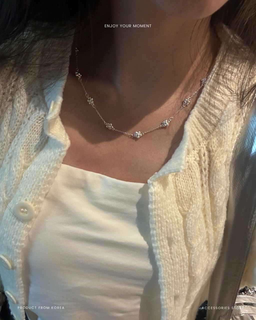 handmade flower necklace (3)