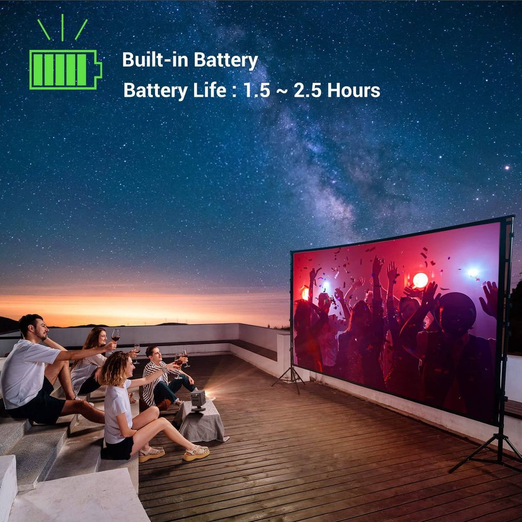 9. Outdoor Projection
