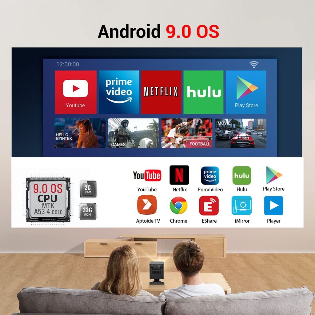 7. Android 9 OS