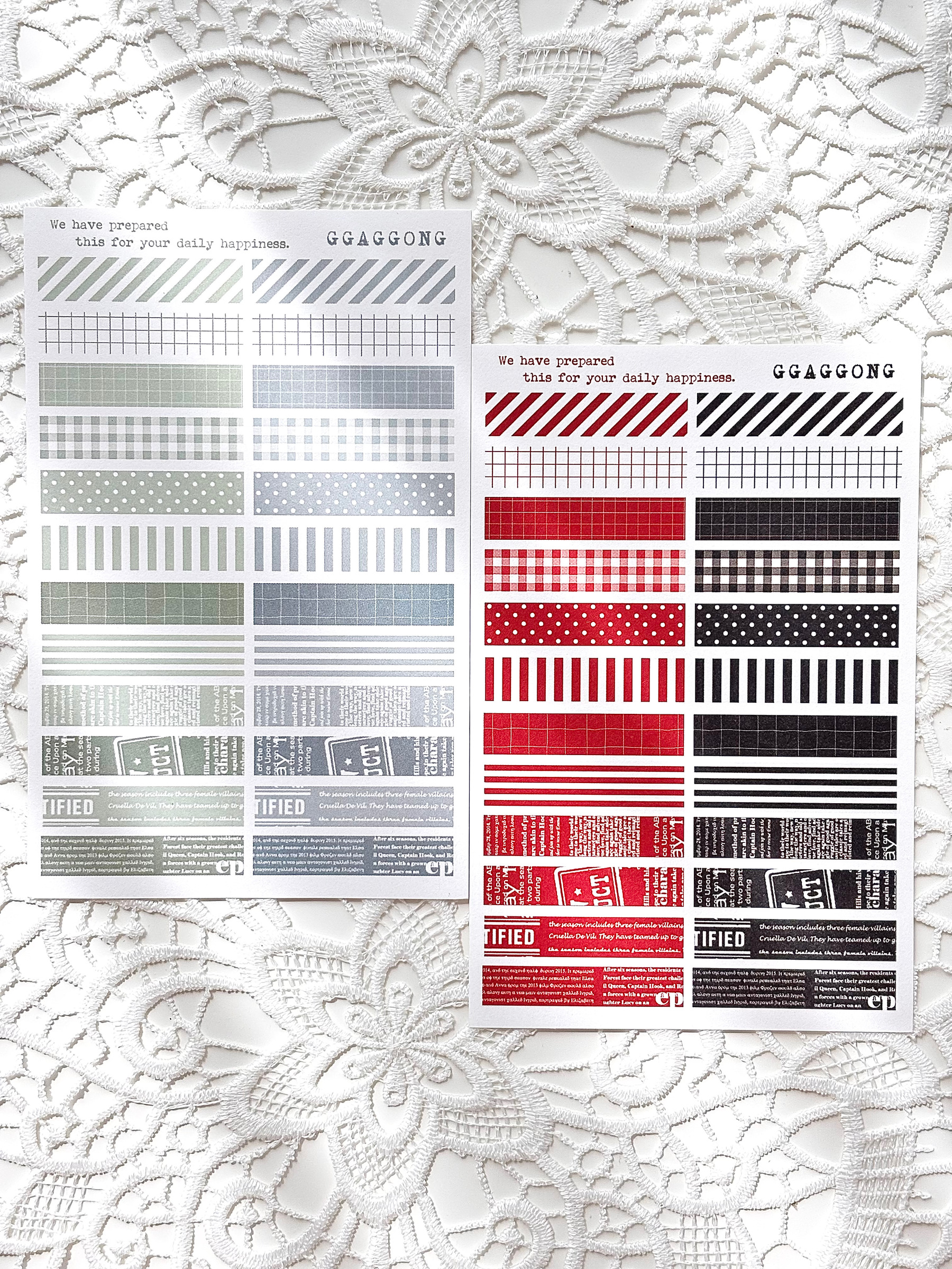 迷你紙膠帶貼紙2