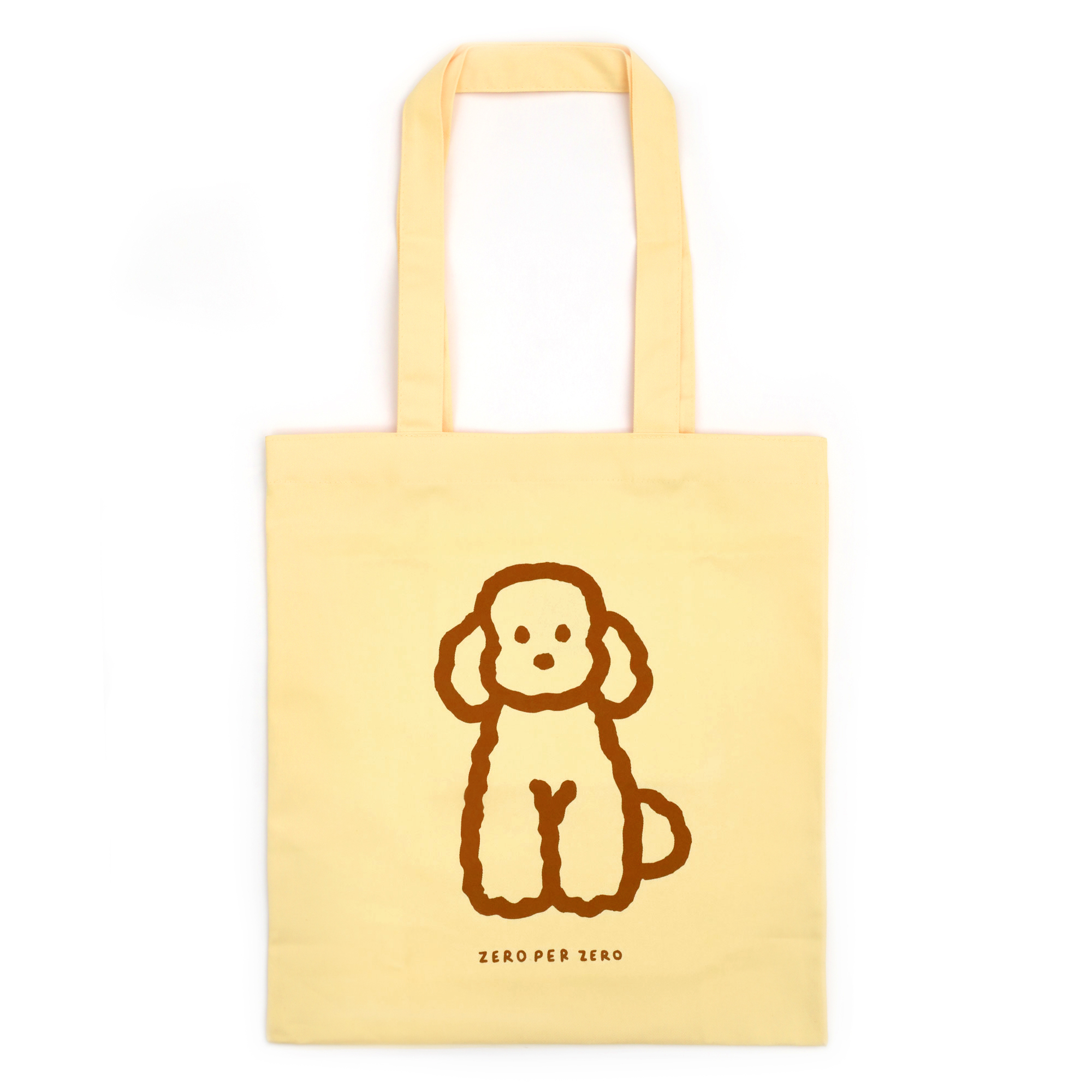 [p]ecobag-Poodle-Yellow