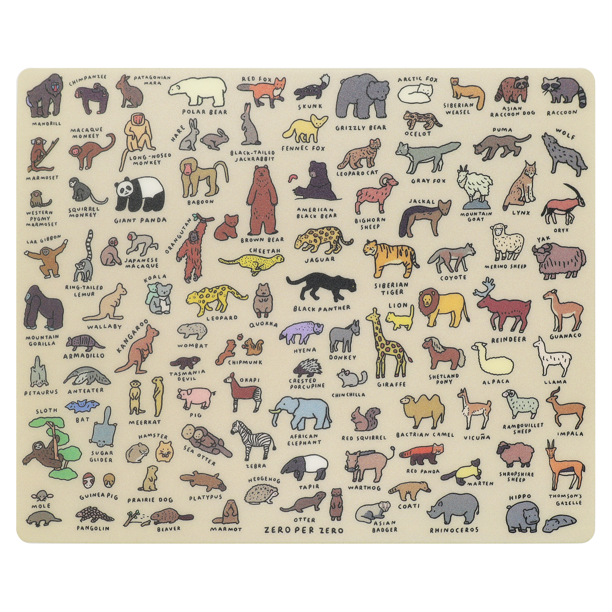 [p]mousepad-animal1-land