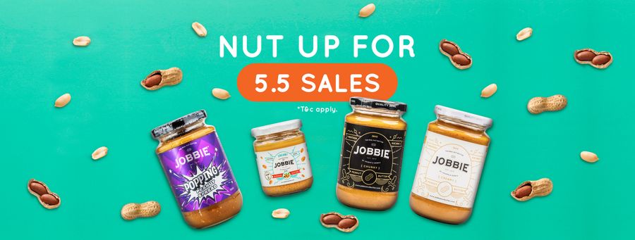 JOBBIE NUT BUTTER - Best Natural Peanut Butter in Malaysia | Enjoy 15% off!