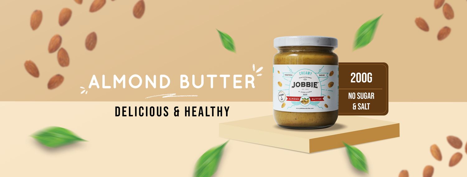 JOBBIE NUT BUTTER - Best Natural Peanut Butter in Malaysia | 