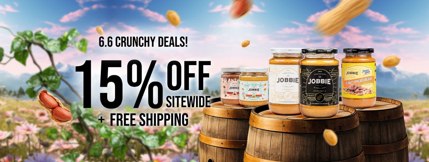 JOBBIE NUT BUTTER - Best Natural Peanut Butter in Malaysia | 