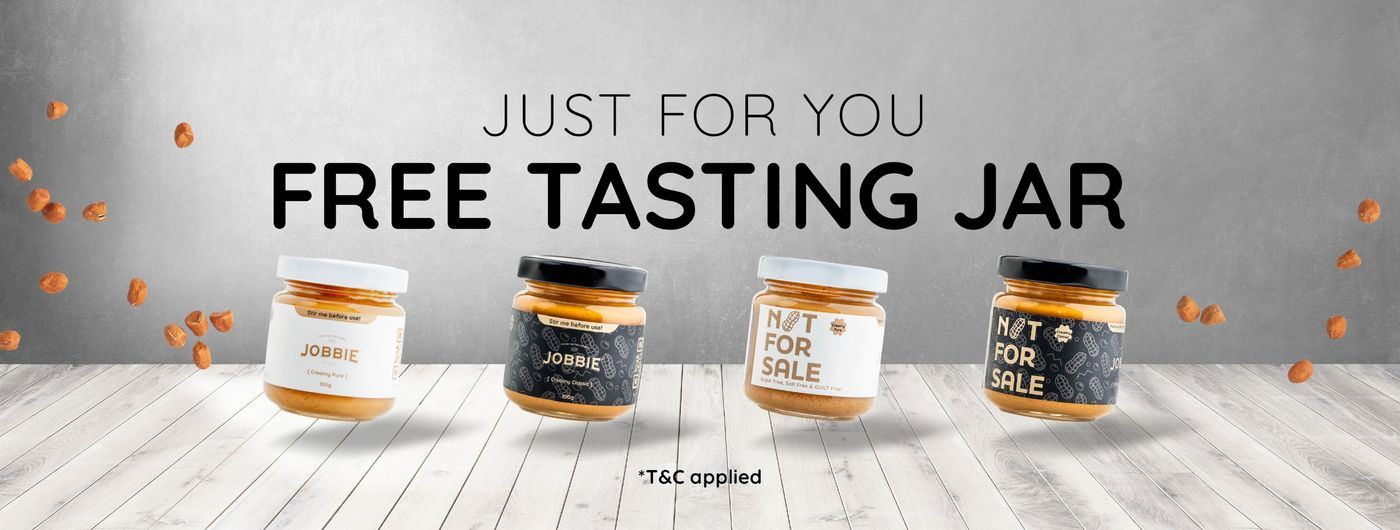 JOBBIE NUT BUTTER - Best Natural Peanut Butter in Malaysia | 