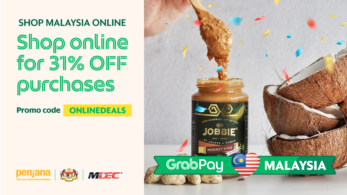 Enjoy 31% off using GrabPay!