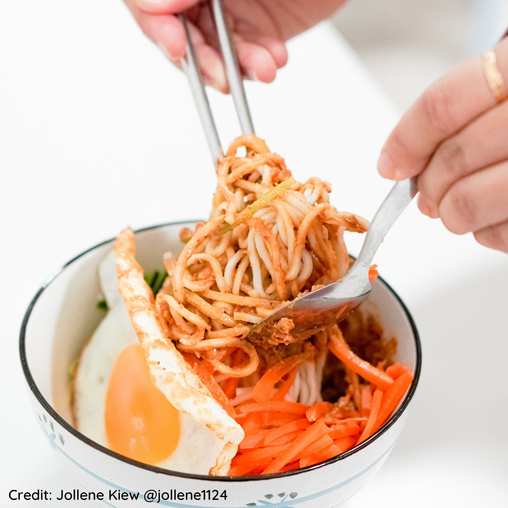 Taiwanese peanut sauce noodle with JOBBIE peanut butter