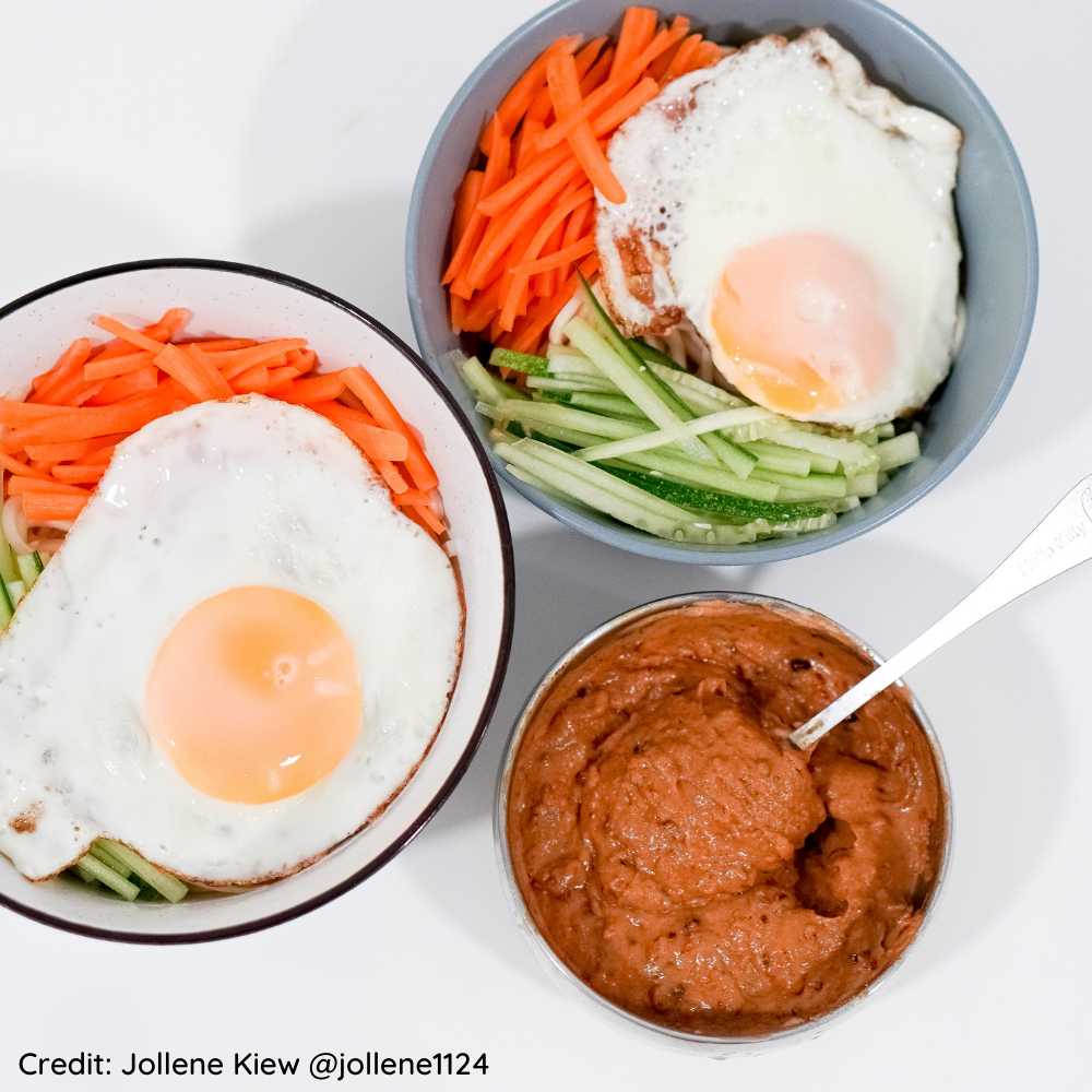 Taiwanese peanut sauce noodle with JOBBIE peanut butter