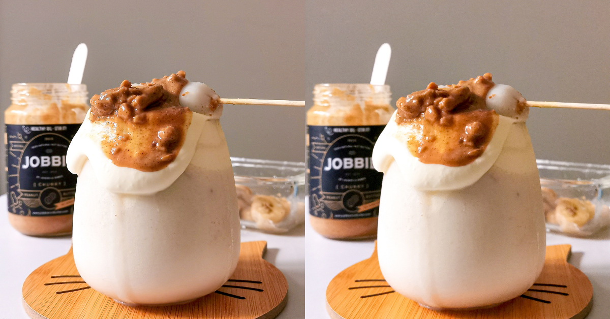 Sinful JOBBIE Peanut Butter Ice Cream Milkshake