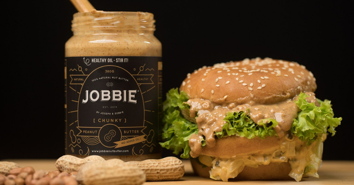 Ramly Burger with JOBBIE Peanut Butter