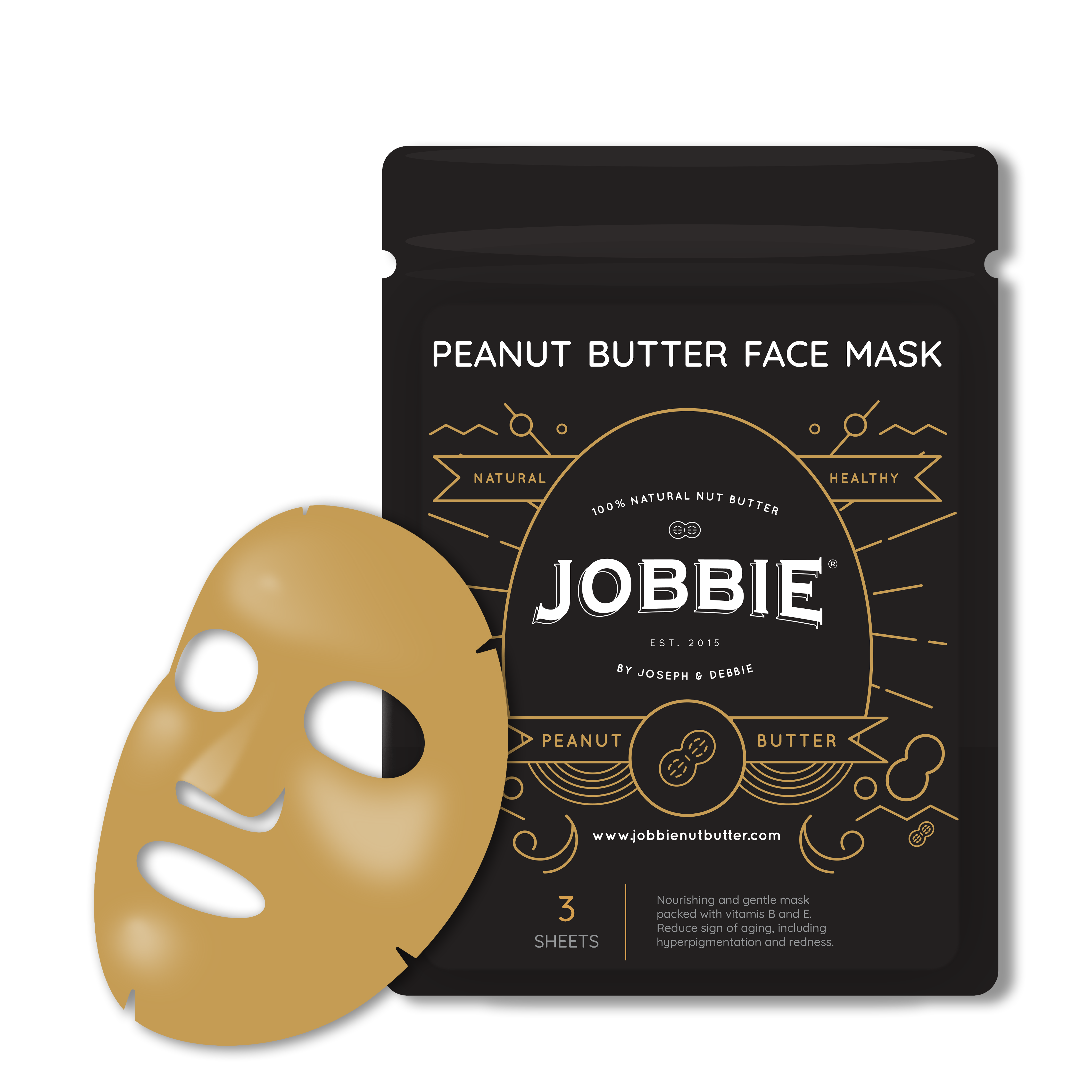 JOBBIE Peanut Butter Face Mask